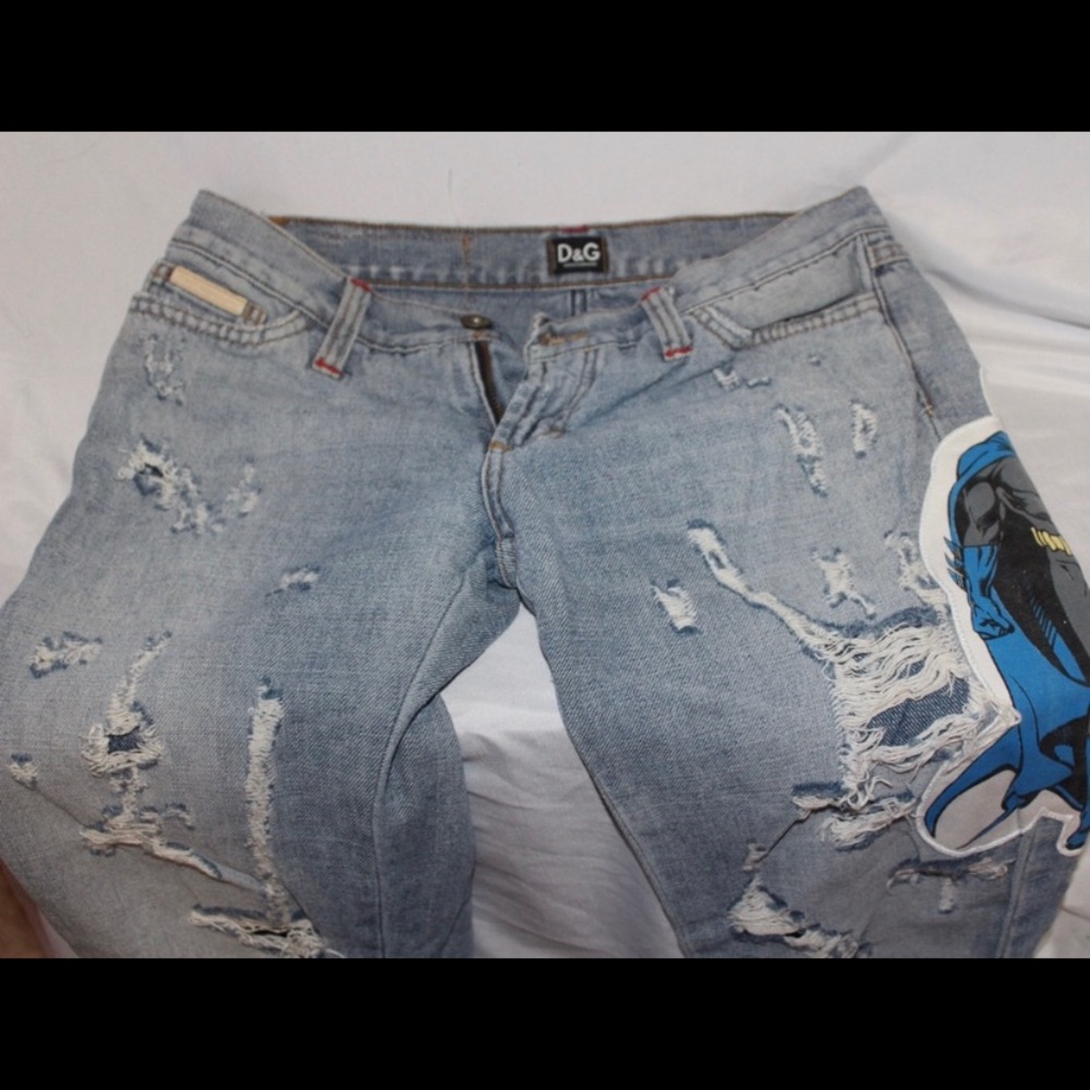 Distressed Vintage Dolce & Gabbana Jean